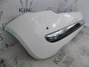 FIAT 500 C391 2007-2013 WHITE REAR BUMPER GENUINE 735425627