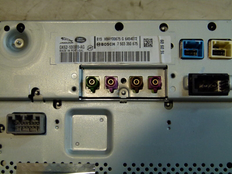 RANGE ROVER SPORT 13-17 RADIO MEDIA DISPLAY SCREEN GENUINE GK6210E889AG