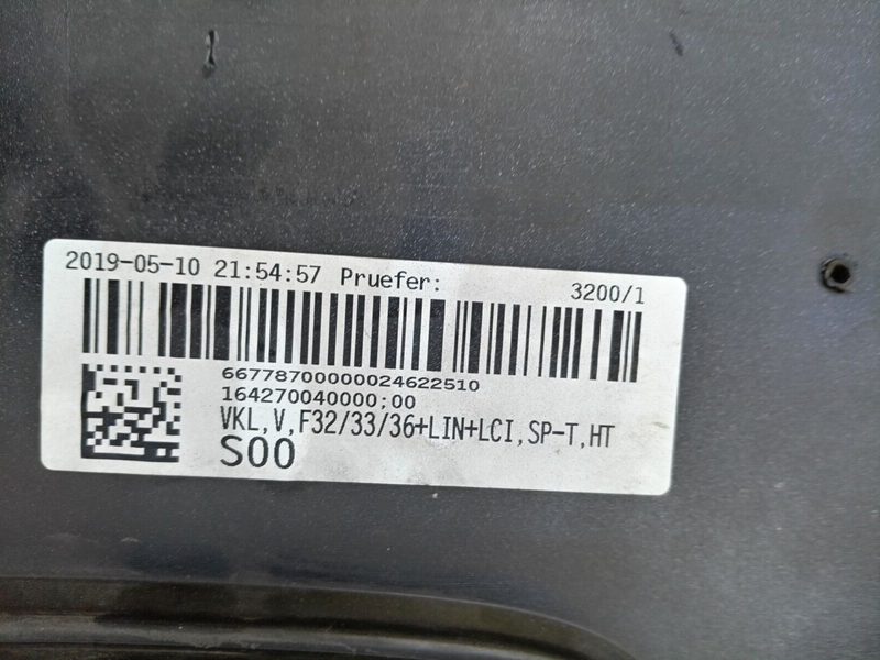 BMW 4 SERIES F32 F33 F36 2017-2020 LCI GENUINE FRONT BUMPER 51117294651