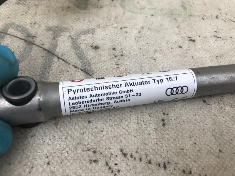 AUDI S6 A6 4K 8W 2019-ON AIRBAG PEDESTRIAN PROTECTION HINGE BONNET LEFT SIDE