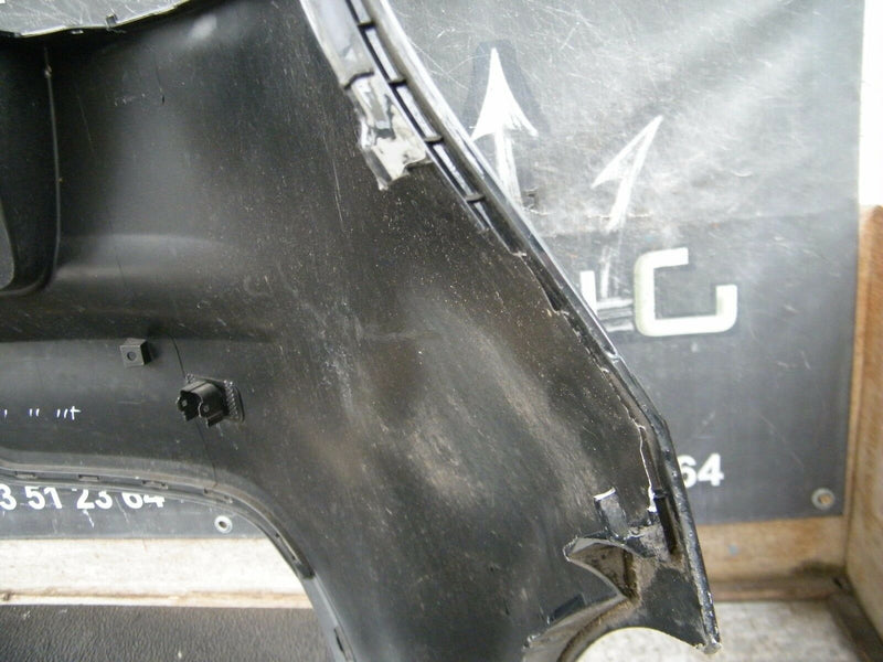 KIA RIO 2011-2013 REAR BUMPER WITH PDC HOLES GENUINE BLACK (9416)