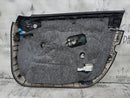 MERCEDES C CLASS W205 2014-2021 PASSENGER SIDE FRONT DOOR CARD BLACK & BEIGE #