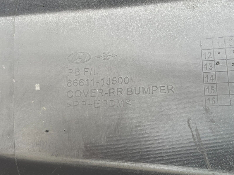 HYUNDAI i20 2012-2014 REAR BUMPER GENUINE 86611-1J500