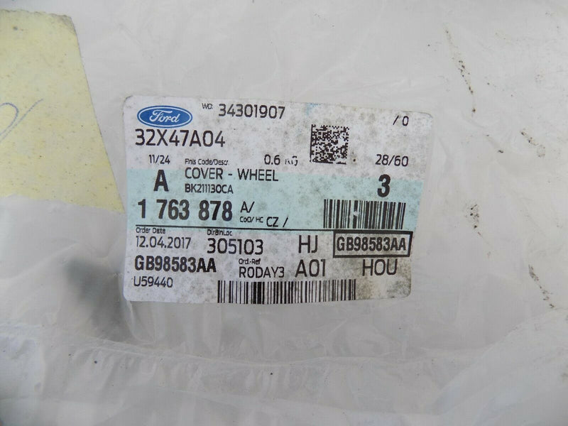 FORD TRANSIT CUSTOM 2013-ON CENTRE WHEEL TRIM COVER BK21-1130-CA /S51-19