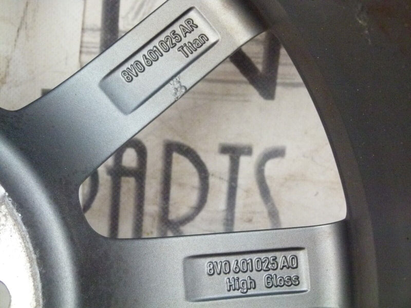 AUDI A3 S-LINE WHEEL ALLOY RIM & TIRE 8JX18H2 ET46 8V0601025AR GENUINE