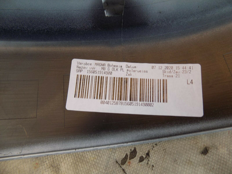 MERCEDES G CLASS W463 2018-ON FRONT LEFT WHEEL ARCH TRIM FLARE A4638820300