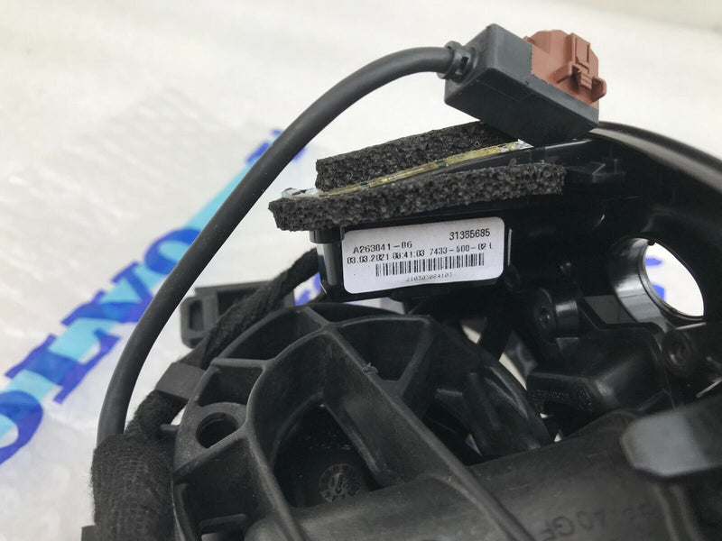 VOLVO V90 MK2 2016-ON LEFT WING MIRROR BRACKET WITH WIRING LOOM 31385685