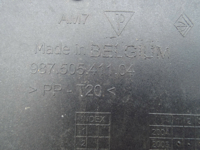 Porsche 987 Cayman 06-08 1 Gen 987 505 411 04 Rear Bumper Genuine Black (A5054)