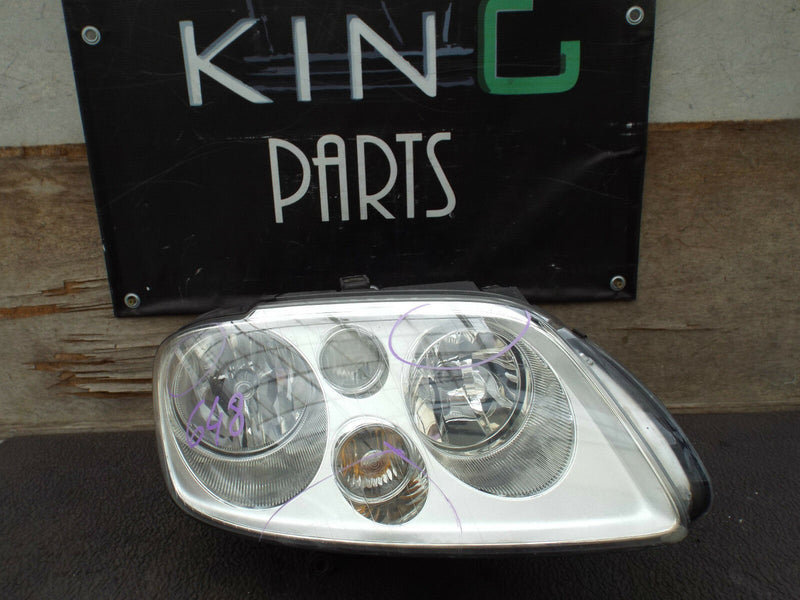 VW Touran MK1 2003-2006 Headlamp Headlight Right Driver Side O/S (648) 1T0941006