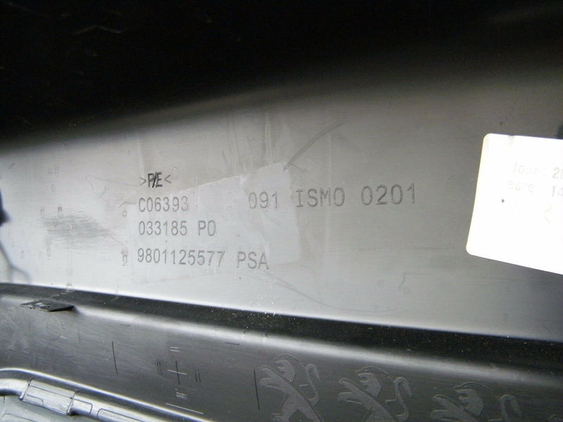 PEUGEOT 2008 2013-2016 REAR BUMPER GENUINE BLACK (A8622)