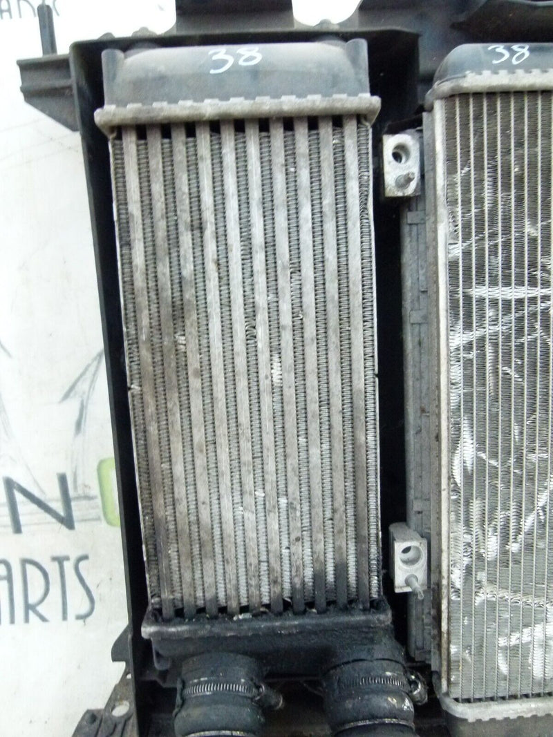 CITROEN DS4 C4 PICASSO 1.6 HDI AIR CON CONDENSER & COOLING FAN RADIATOR