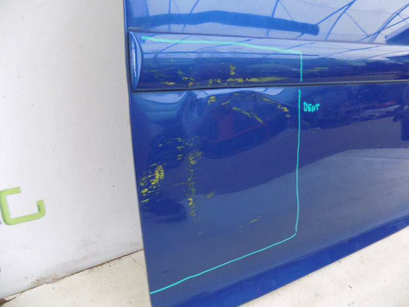 VW GOLF V MK5 R32 2007-09 GENUINE REAR DOOR SHELL PANEL BLUE LEFT SIDE