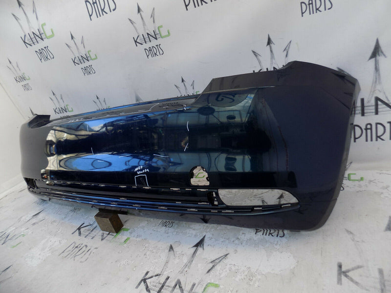 FIAT 500 2015-ON FACELIFT REAR BUMPER BLUE *NO PDC* 735619778
