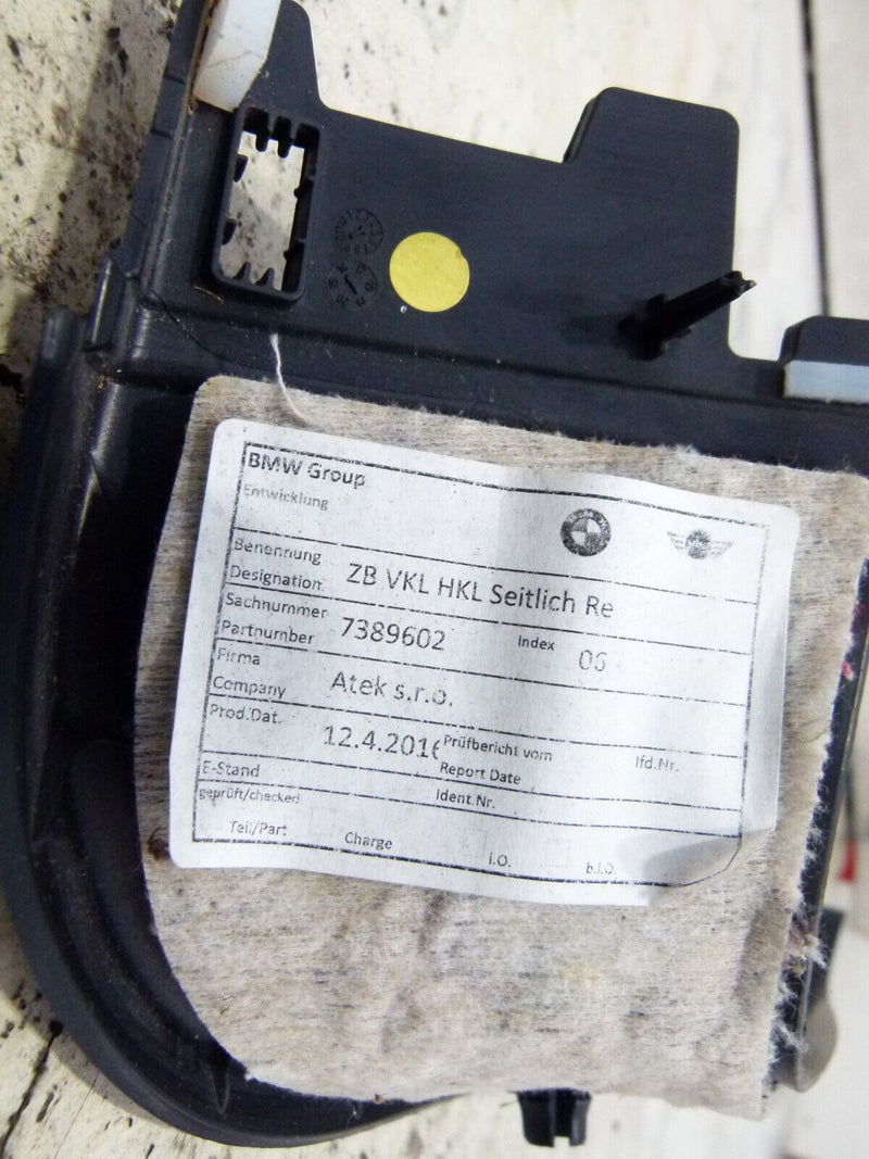 MINI COUNTRYMAN F60 2017-20 TAILGATE RIGHT SIDE TRIM GENUINE 7389602