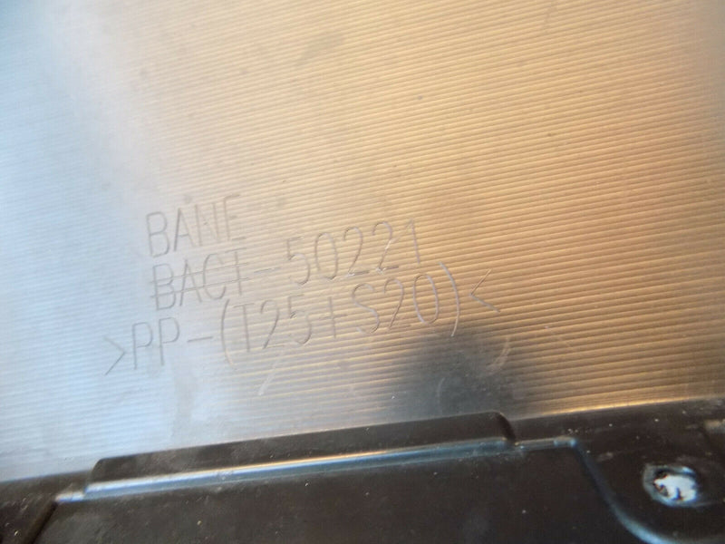 MAZDA 3 2017 - 2018 SILVER REAR BUMPER GENUINE BANE-50221