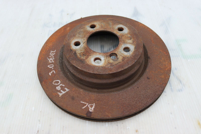 BMW 3 SERIES E90 2005-2013 3.0 DIESEL REAR LEFT BRAKE DISC *3