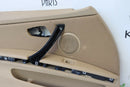 BMW 3 SERIES E91 2005-2013 TOURING FRONT LEFT DOOR CARD PANEL LEATHER BEIGE