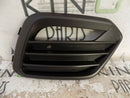 SEAT ATECA 2020-UP RHD FCL FRONT BUMPER RIGHT SIDE GRILLE IN BLACK+ NO PDC HOLES