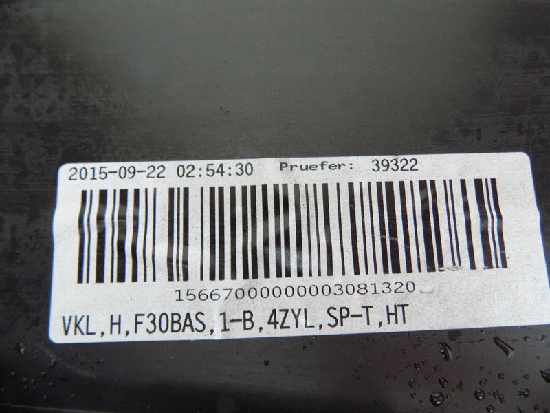 BMW 3 SERIES F30 2012 2013 2014 4ZYL SALOON BLACK REAR BUMPER 51127256930