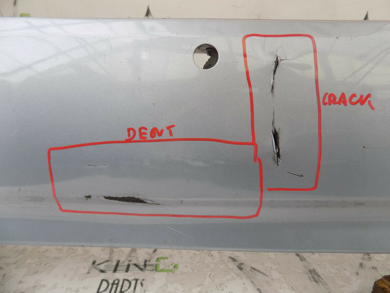 MERCEDES A-CLASS W169 2008-12 SILVER REAR BUMPER GENUINE PDC A1698850838