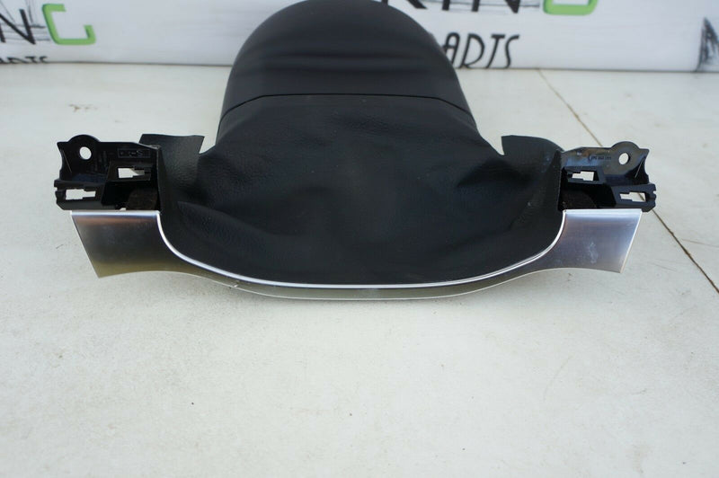 AUDI A6 (C7/4G) 2012-ON S LINE STEERING COLUMN COVER LEATHER BLACK CHROME