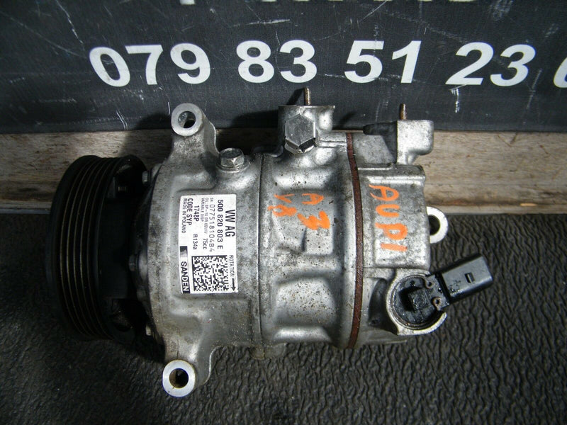 AUDI SEAT VW SKODA 2.0 TDI CRL GEUNINE AIR CON A/C PUMP COMPRESSOR 5Q0820803E