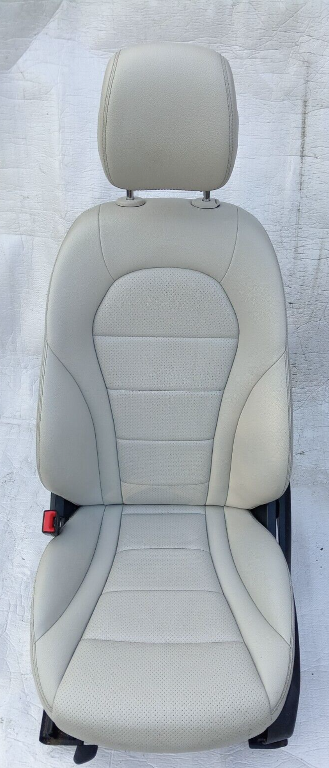 MERCEDES C CLASS W205 SALOON 2014-2021 PASSENGER LEATHER HEATED SEAT  #