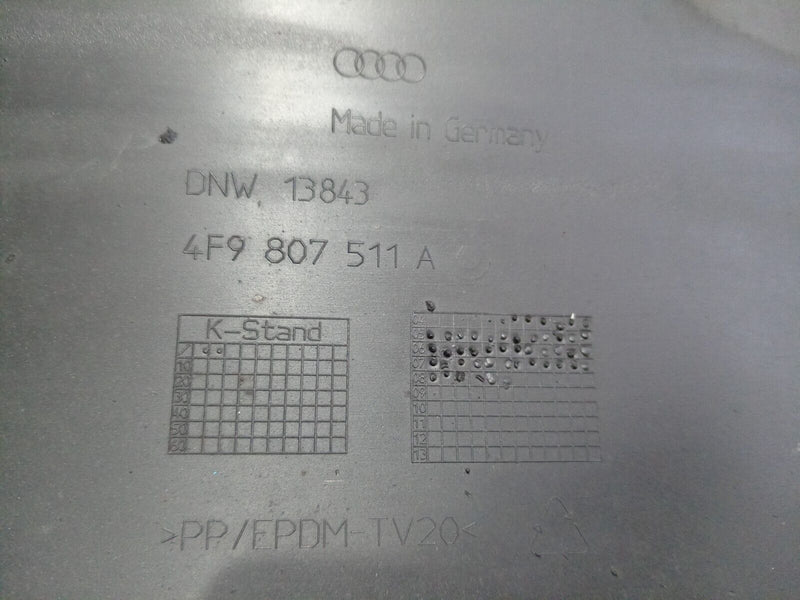 AUDI A6 C6 2004-2008 AVANT ESTATE REAR BUMPER GENUINE 4F9807511A