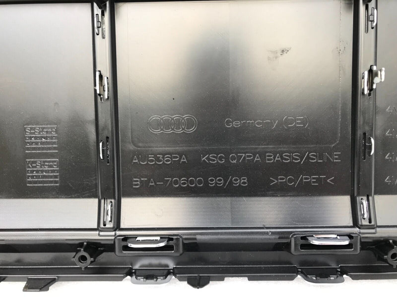 AUDI Q7 4M FACELIFT 2020-2023 FRONT BUMPER GRILL RADIATOR GRILLE 4M0853651