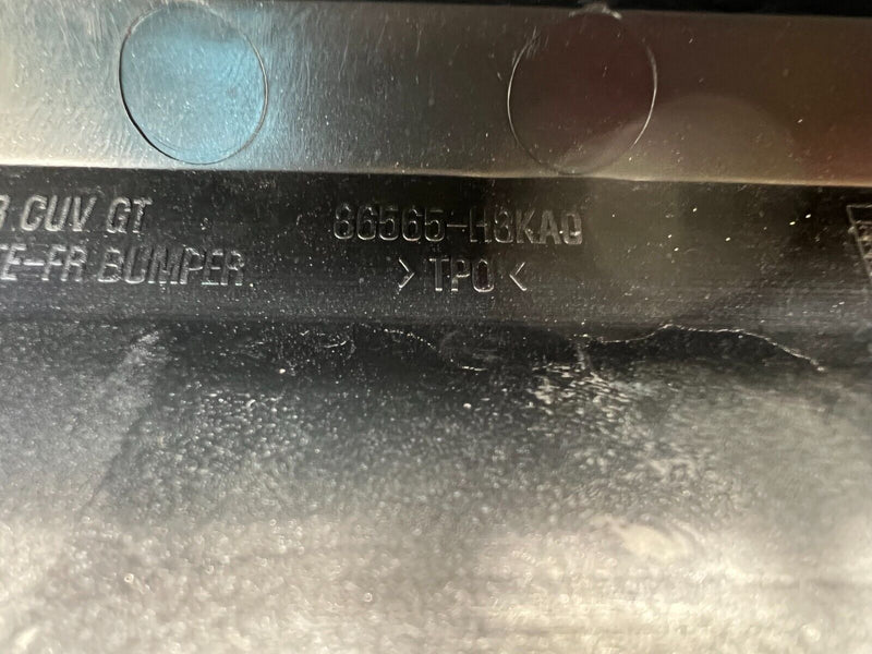 KIA STONIC 2017-ON FRONT BUMPER SKID PLATE TRIM 86565H8KA0