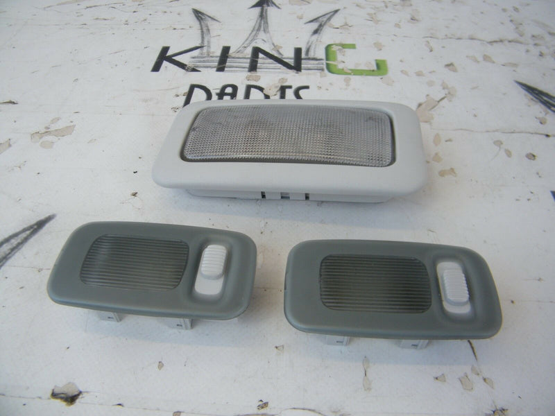 FIAT 500L TREKKING 2013-2017 FRONT AND REAR INTERIOR ROOF LIGHTS SET 735244962