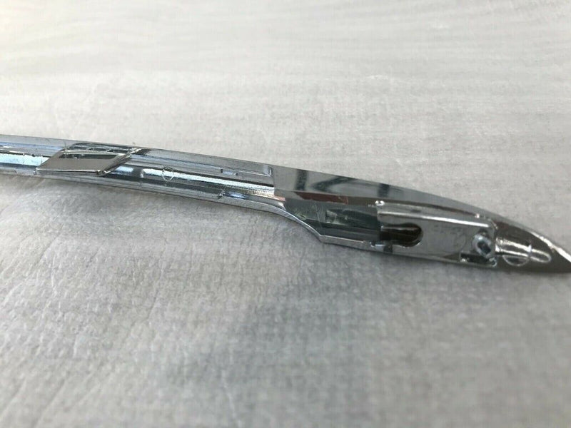 FIAT 500 FACELIFT 2016-ON *NEW GRILL BUMPER CHROME STRIP TRIM 735619488 GENUINE