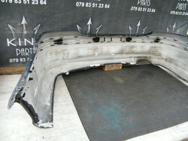 MERCEDES C-CLASS W203 2004-2007 SALOON BLACK REAR BUMPER A2038851625 (3879)