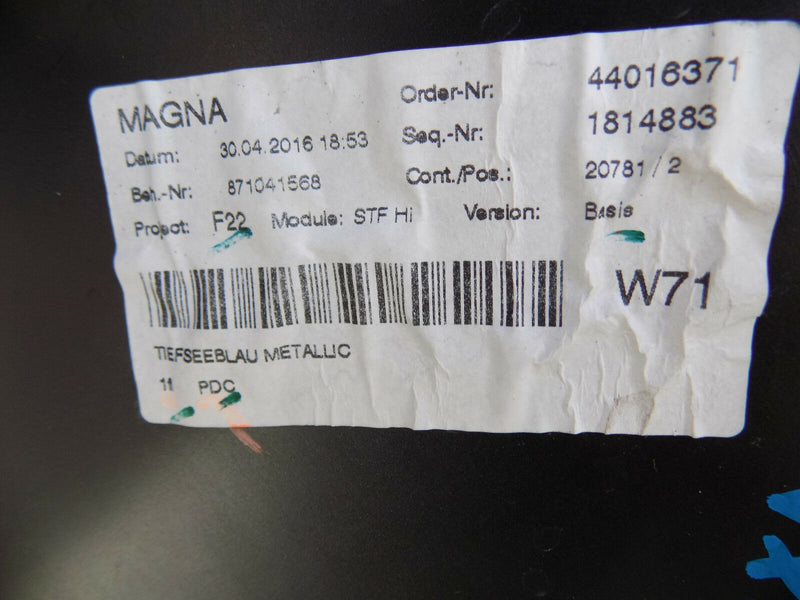 BMW 2 SERIES SE F22 F23 2015-2017 FACELIFT REAR BUMPER GENUINE 55112108336