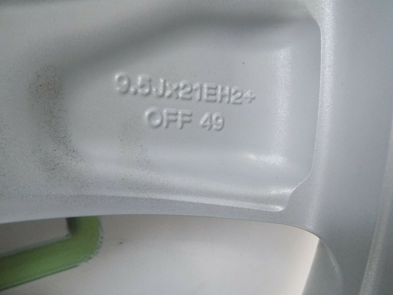 LAND ROVER 21'' INCH ALLOY WHEEL 9.5J BUTTRESS SILVER SPARKLE HY321007FA