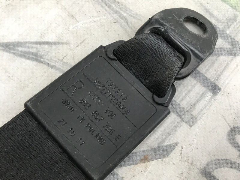 AUDI A1 8X 2010-2018 FRONT SEAT BELT RIGHT DRIVER SIDE SEATBELT O/S 8X3857706E
