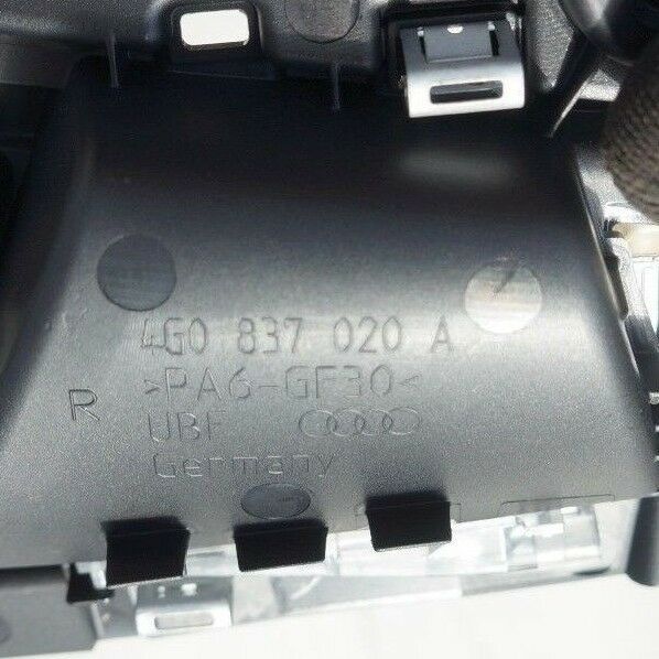 AUDI A6 (C7/4G) 2012-ON INTERIOR DOOR HANDLE FRONT RIGHT DRIVER SIDE 4G0837020A