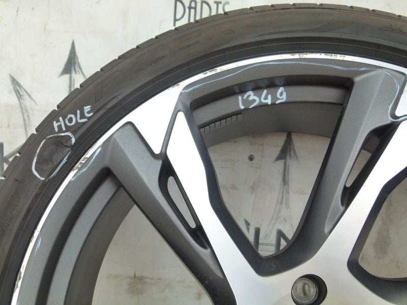 VOLVO XC90 WHEEL ALLOY RIM & TIRE 9JX22H2 ET38.5 31650460 GENUINE