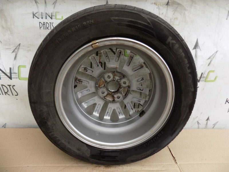 KIA RIO 2017-ON 15" ALLOY WHEEL 6Jx15 ET46+TYRE 185/55 R15 52910-H8150