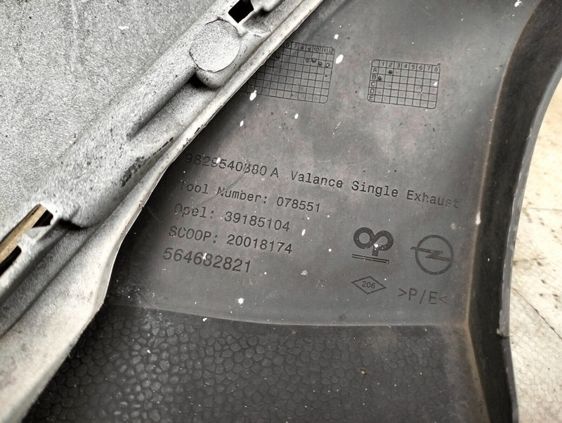 VAUXHALL CORSA F 2019-ON REAR BUMPER PDC GENUINE 50146499