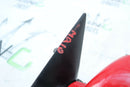 SKODA OCTAVIA 2001-2008 LEFT PASSENGER WING ELECTRIC MIRROR IN RED