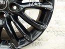 MINI CLUBMAN F54 GENUINE BLACK ALLOY WHEEL RIM 17x7.5J 6856046