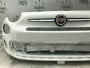 FIAT 500 S SPORT FACELIFT 2016> WHITE FRONT BUMPER & BADGE LOGO 735619571