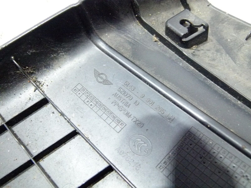 MINI COUNTRYMAN R60 2010-14 LEFT B-PILLAR LOWER COVER GENUINE 9801265
