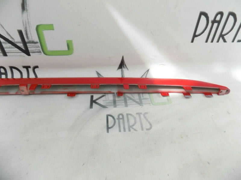FIAT 500 ABARTH 959 2016-ON FACELIFT REAR BUMPER TRIM IN RED 735633086