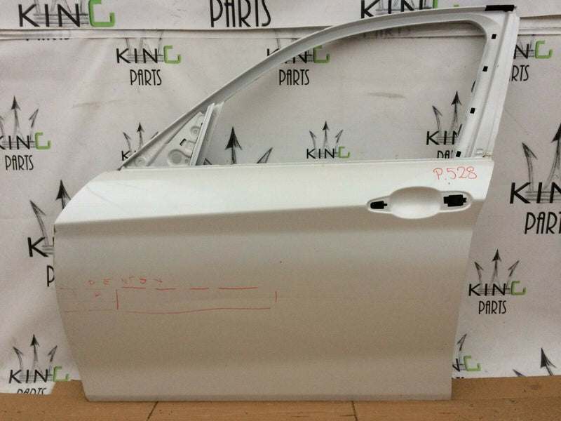 BMW 1 SERIES F20 2011-2019 5DR FRONT LEFT DOOR PANEL WHITE