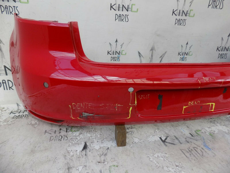 VW GOLF VI MK6 2009 2010 2011 2012 RED REAR BUMPER GENUINE PDC 5K6807421