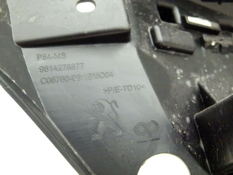 PEUGEOT 3008 2017-19 FRONT BUMPER GRILL RADIATOR FRAME PANEL 9814278877