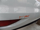 VW TOURAN II MK2 5T 2015-2018 WHITE REAR BUMPER GENUINE PDC 5TA807421 AB