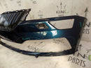 SKODA KAROQ 2017-2021 FRONT BUMPER GENUINE GRILL DARK TURQUOISE 57A807221